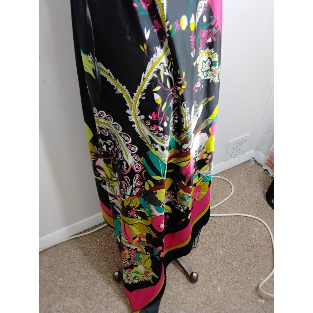 123 Coachella Paisley Festival Y2K Fairy Strapless Handkerchief Hem Dress One Si - Picture 4 of 8